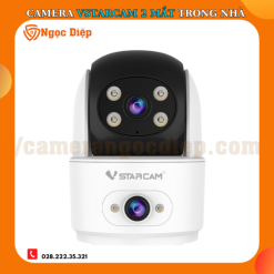Trang chủ 131 Camera Vstarcam Wifi 2 Mắt Trong Nhà - Đàm Thoại 2 Chiều – Xem Đêm Có Màu – Nhận Dạng Chuyển Động Người