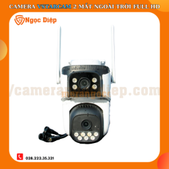 Trang chủ 123 Camera Vstarcam 2 Mắt Ngoài Trời - Chất Lượng Điểm Ảnh FULL HD - Đàm Thoại 2 Chiều - Chống Nước Kháng Bụi