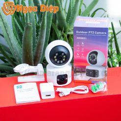 Trang chủ 64 Camera YooSee Q84 2 Mắt Kép Trong Nhà 12MPX