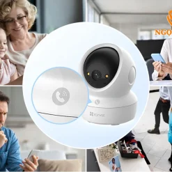 Trang chủ 177 camera ezviz wifi trong nha h6c g1 8mp 4