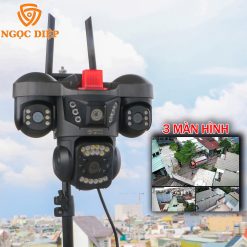 Trang chủ 23 Camera Yoosee 4 Mắt B55: 3 Góc Quay, Full HD, IP66, Xem Đêm Màu